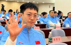 男篮代表胡明轩出席亚运会动员大会